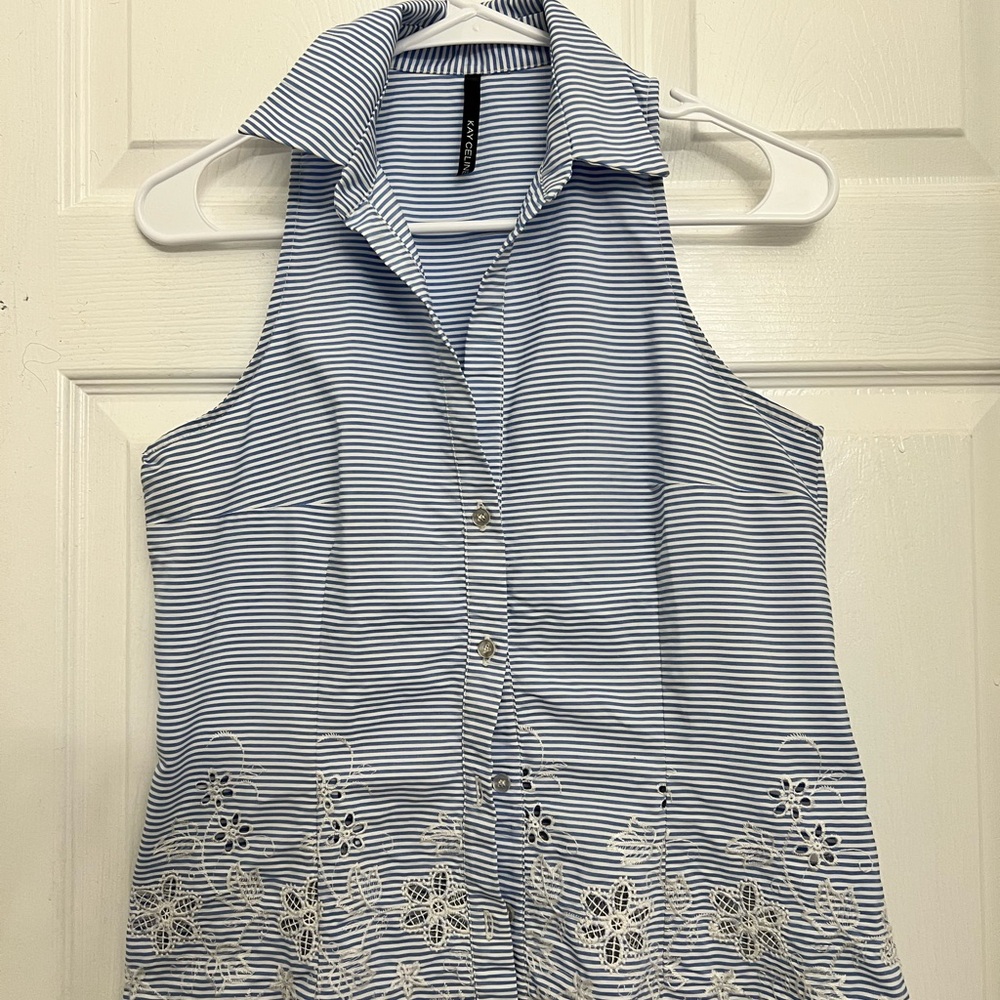 Tailored Collared Blouse